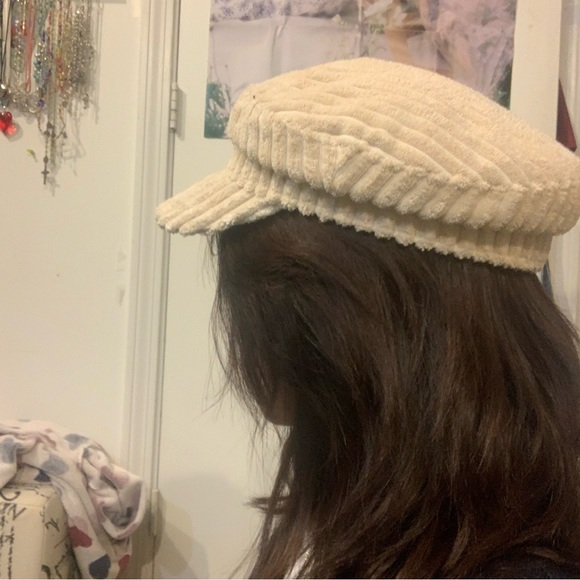 Free People Creme Messengerboy Hat - Picture 5 of 5